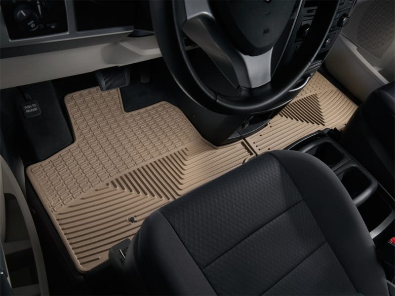 WT Rubber Mats - Front - Tan thumbnail 2