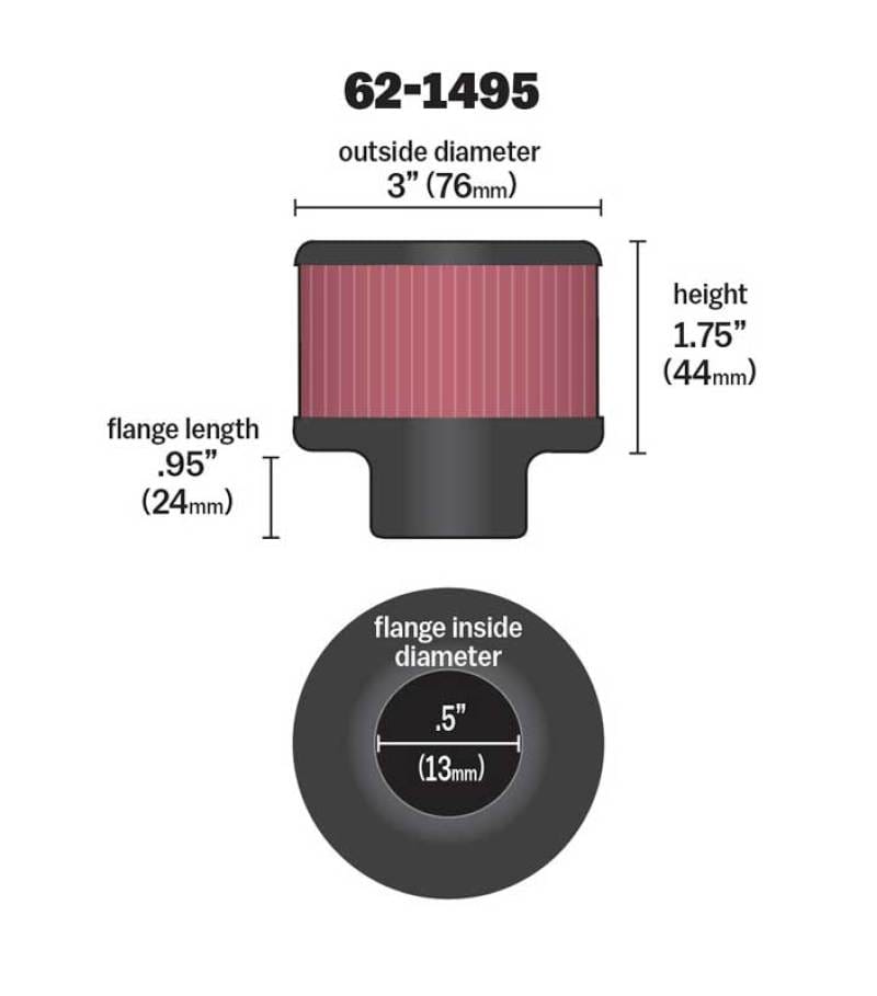 KN Universal Air Filter thumbnail 4