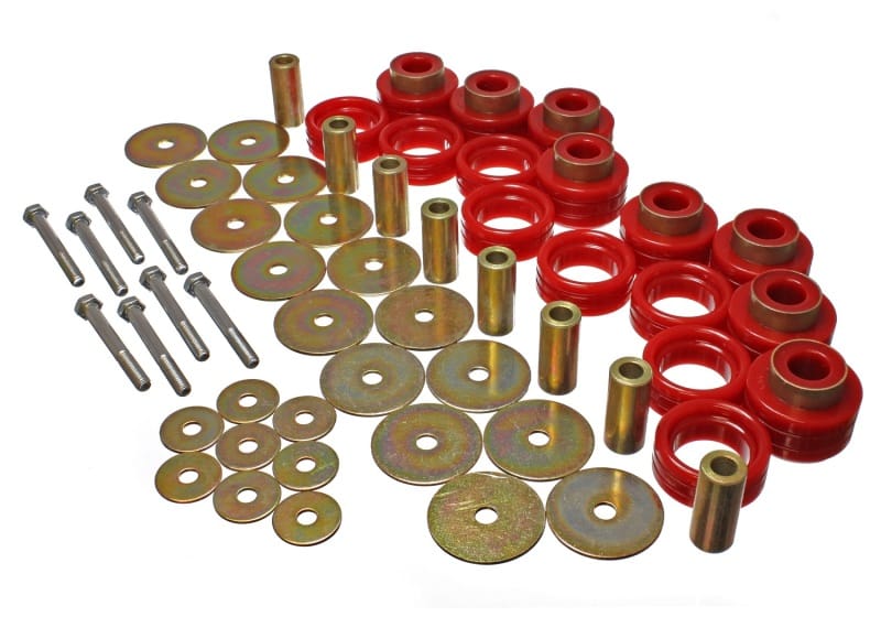 ES Body Mounts - Red