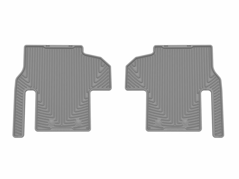 WT Rubber Mats - Rear - Grey