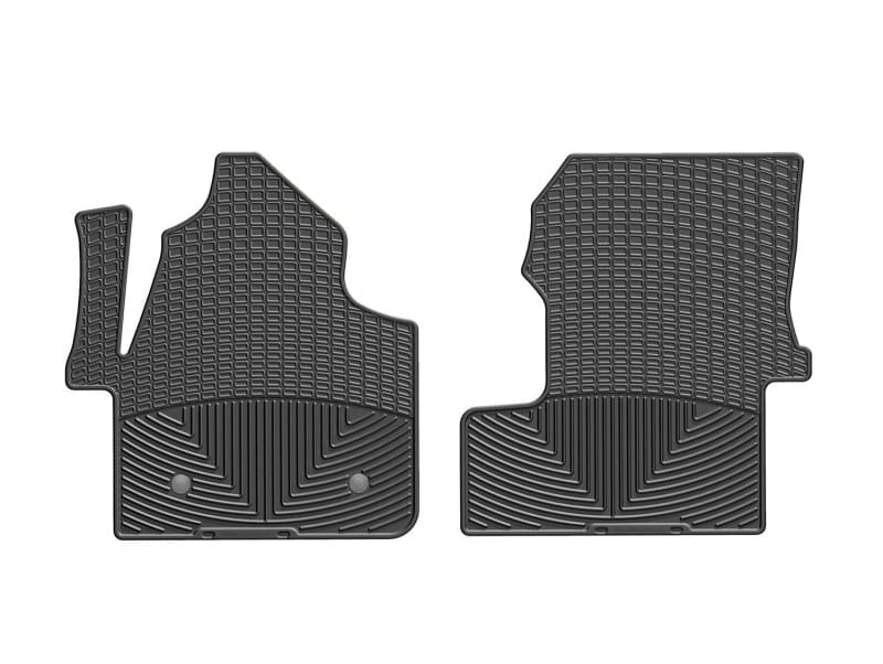 WT Rubber Mats - Front - Blk