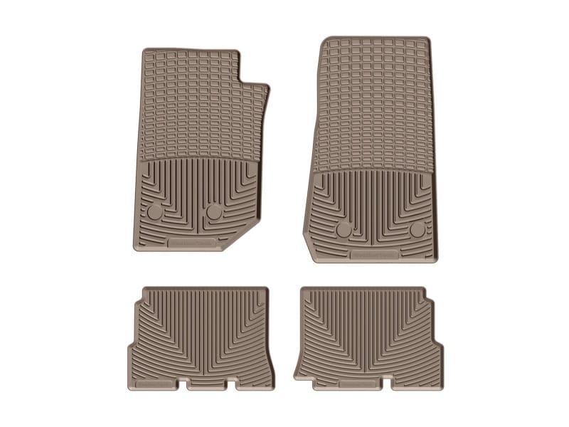 WT Rubber Mats - Front - Tan