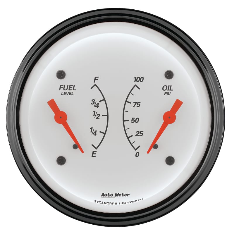 AM Arctic White Gauges thumbnail 2