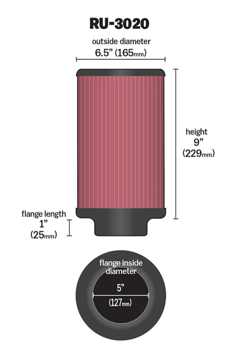 KN Universal Air Filter thumbnail 3