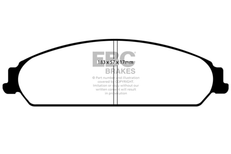 EBC Bluestuff Brake Pad Sets thumbnail 3