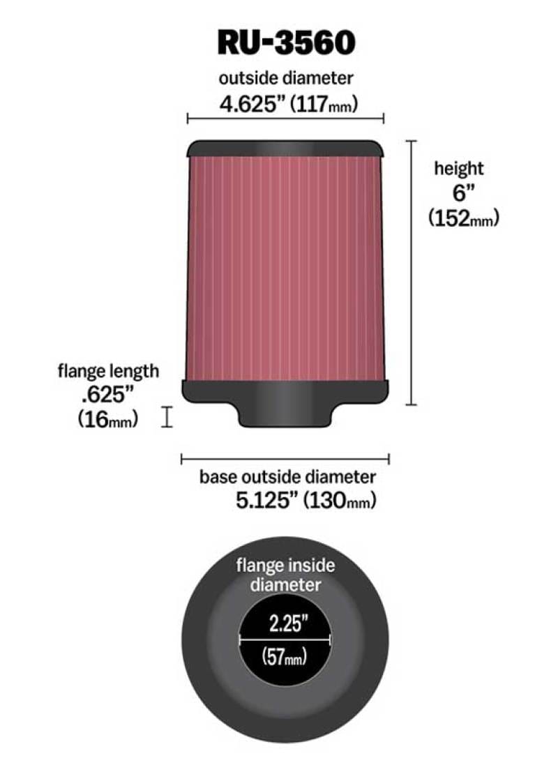 KN Universal Air Filter thumbnail 2