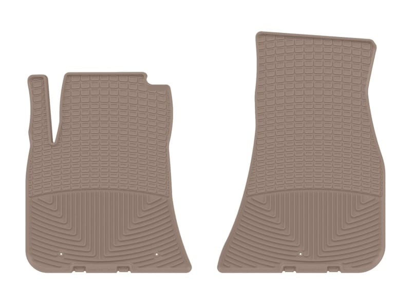 WT Rubber Mats - Front - Tan