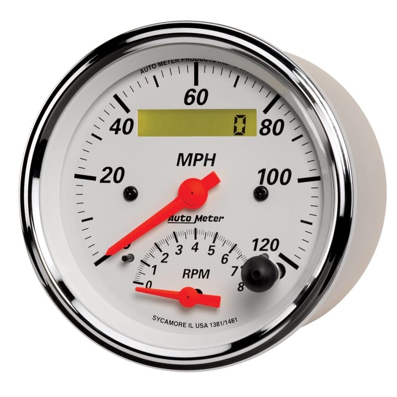 AM Arctic White Gauges thumbnail 2