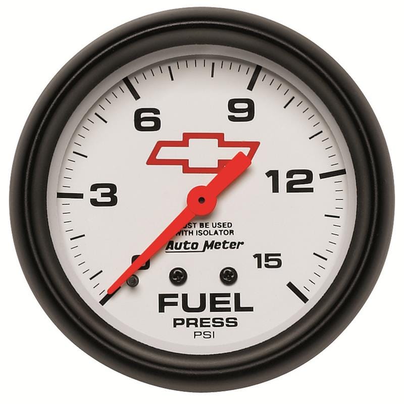 AM Chevy White Gauges