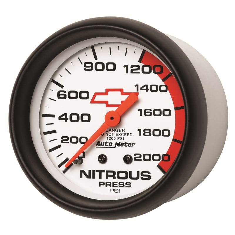 AM Chevy White Gauges thumbnail 2