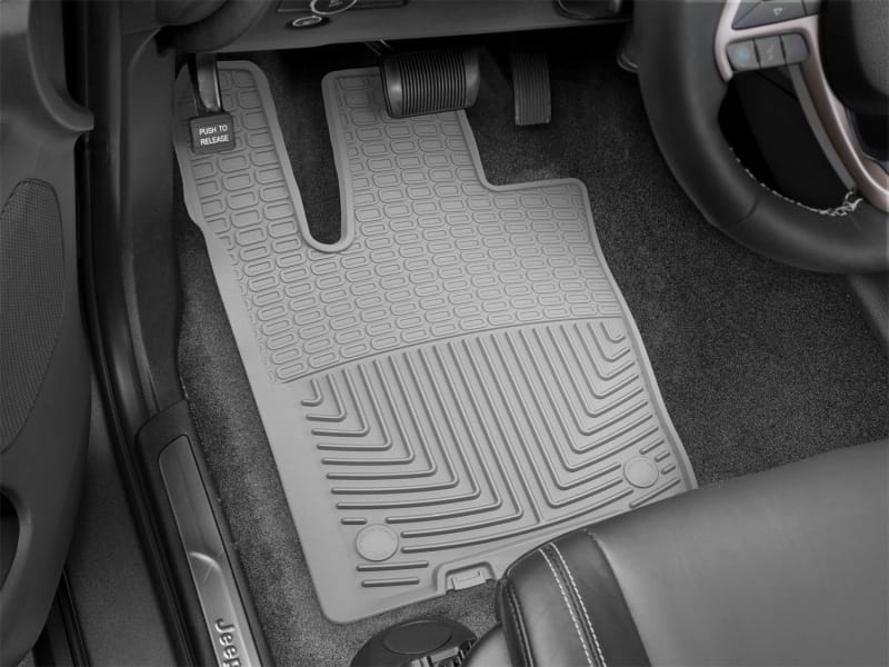 WT Rubber Mats - Front - Grey thumbnail 2