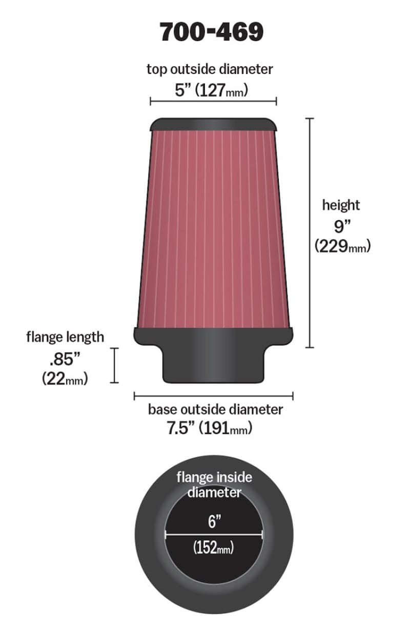 AIR Universal Air Filter thumbnail 3