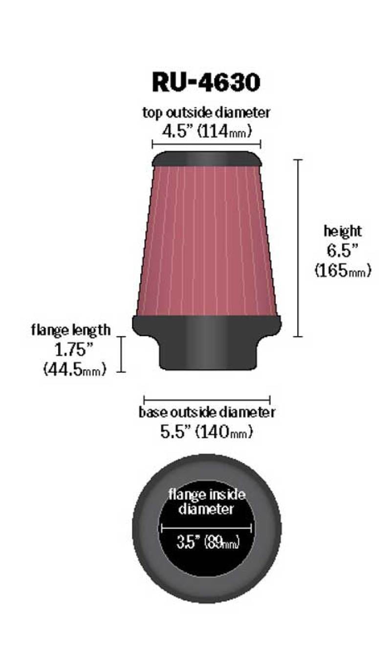 KN Universal Air Filter thumbnail 3
