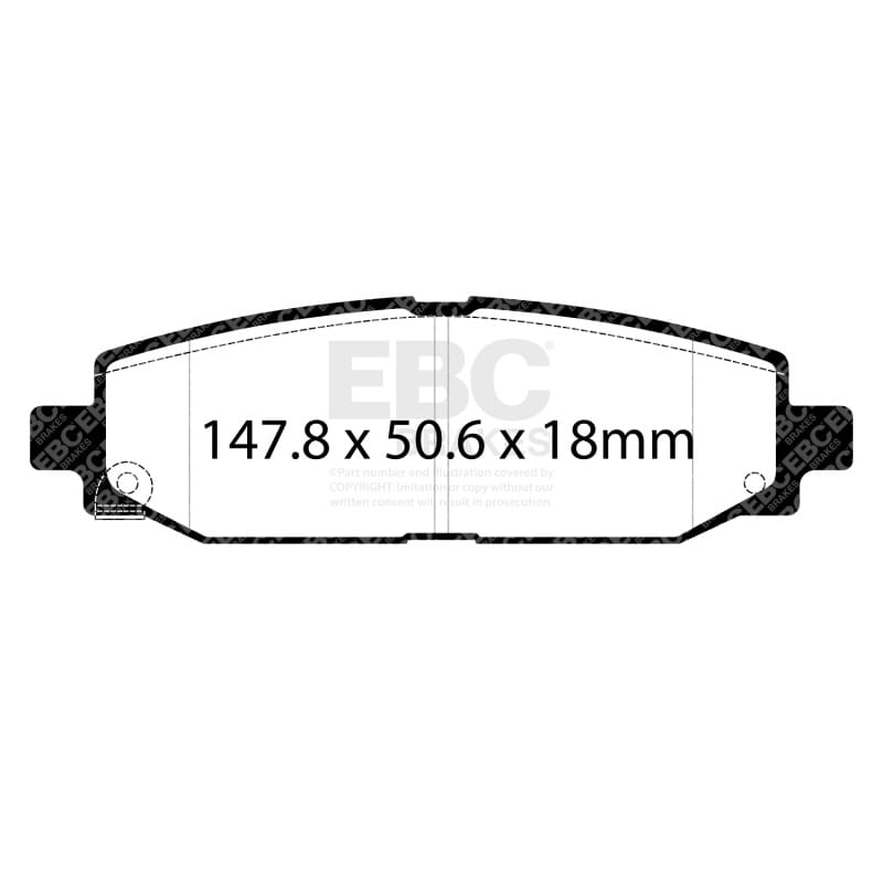 EBC Extra Duty Brake Pad Sets
