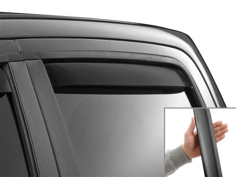WT Deflector - Rear - Matte Black thumbnail 2
