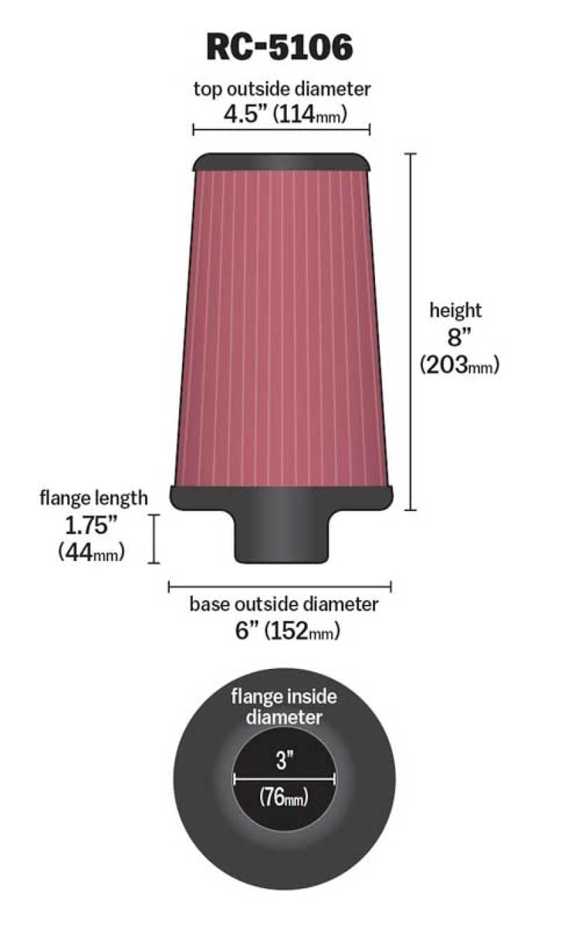 KN Universal Air Filter thumbnail 2