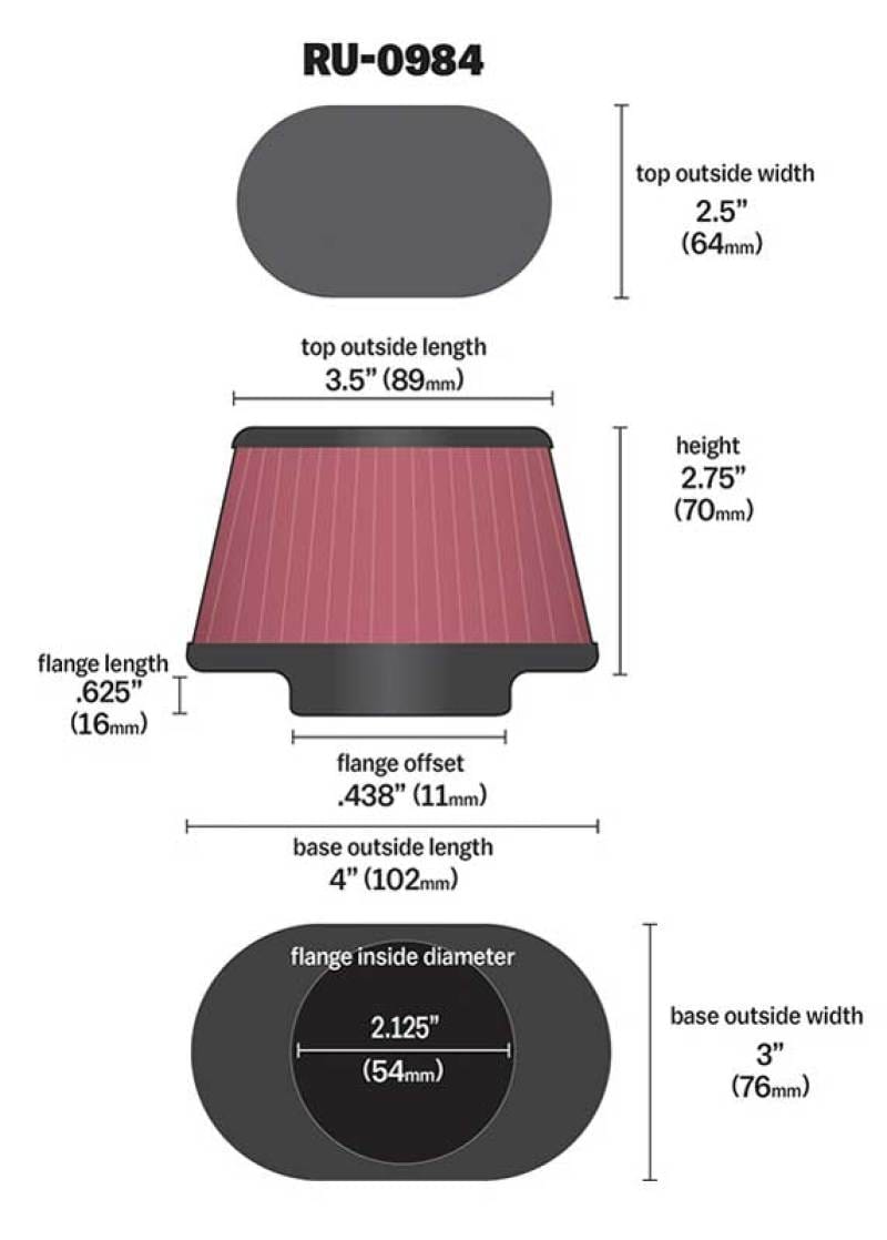 KN Universal Air Filter thumbnail 2