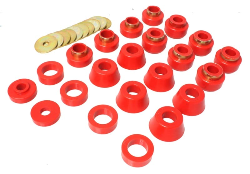 ES Body Mounts - Red