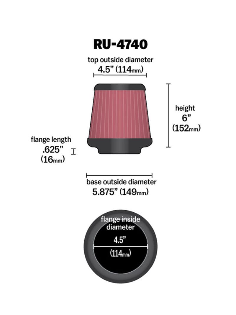 KN Universal Air Filter thumbnail 2