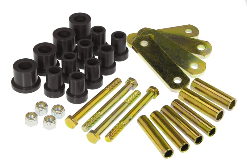 PRO Spring/Shackle Bush- Blk