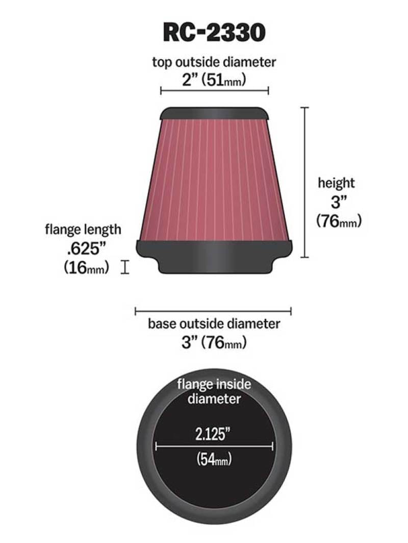 KN Universal Air Filter thumbnail 2