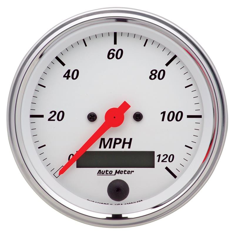 AM Arctic White Gauges