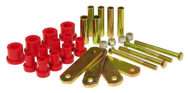 PRO Spring/Shackle Bush- Red