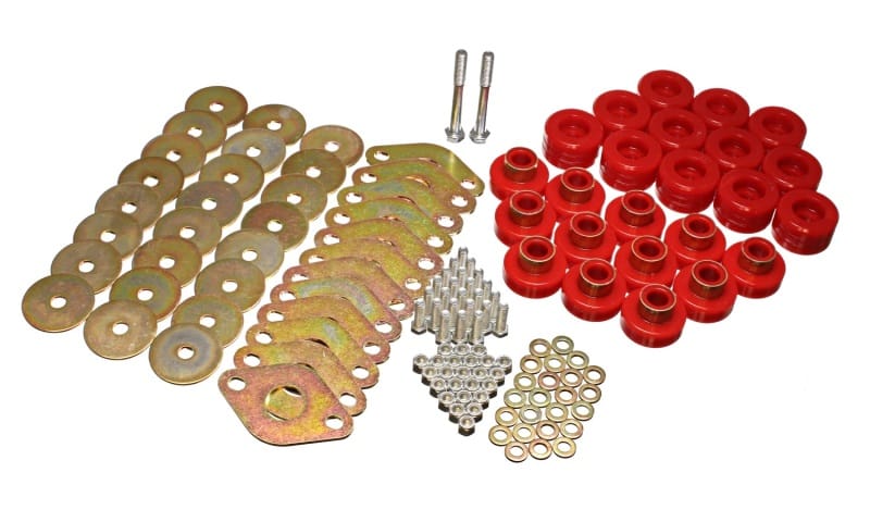 ES Body Mounts - Red