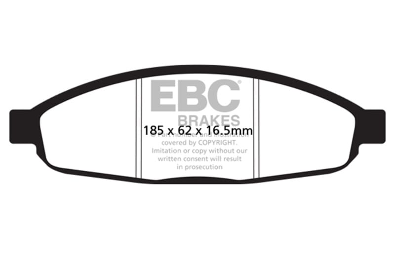 EBC Ultimax2 Brake Pad Sets thumbnail 3