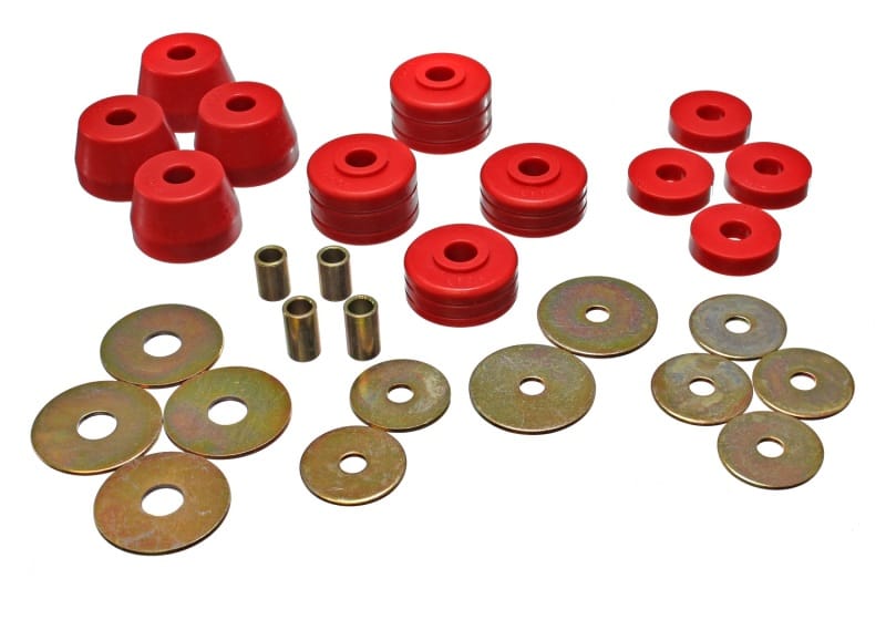 ES Body Mounts - Red