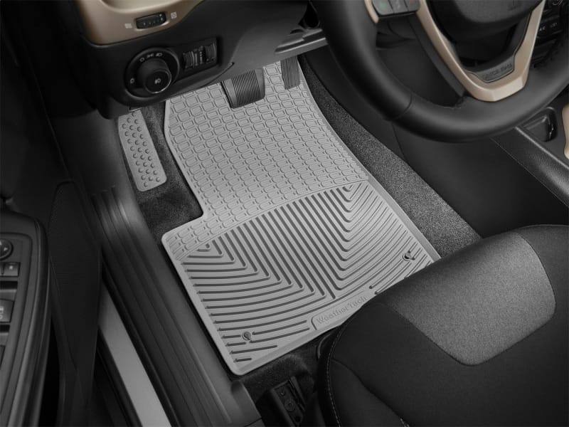WT Rubber Mats - Front - Grey thumbnail 2