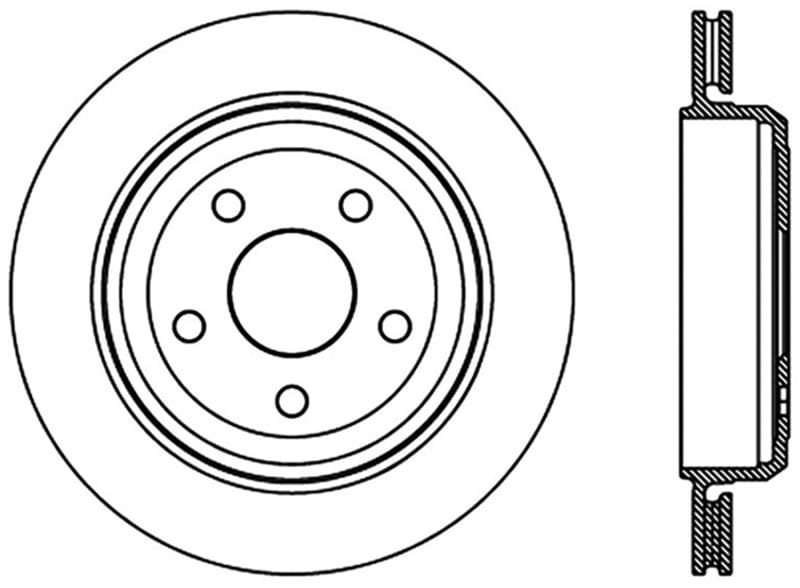 ST Slotted Sport Brake Rotors