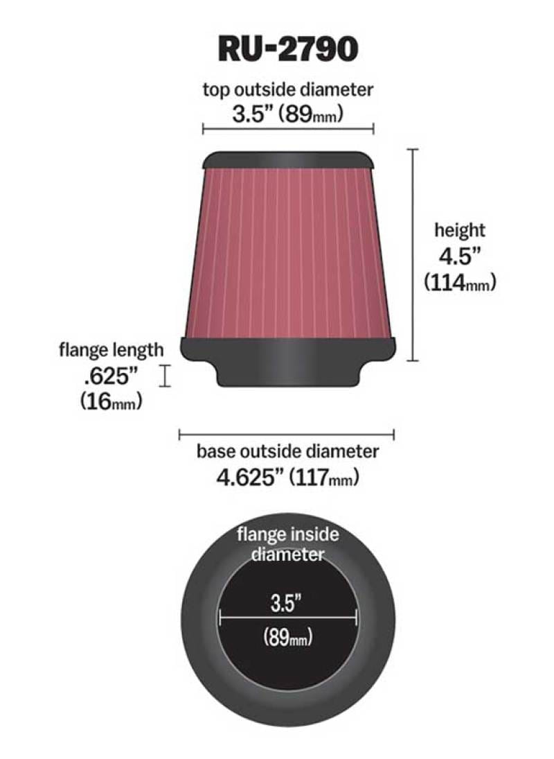 KN Universal Air Filter thumbnail 2