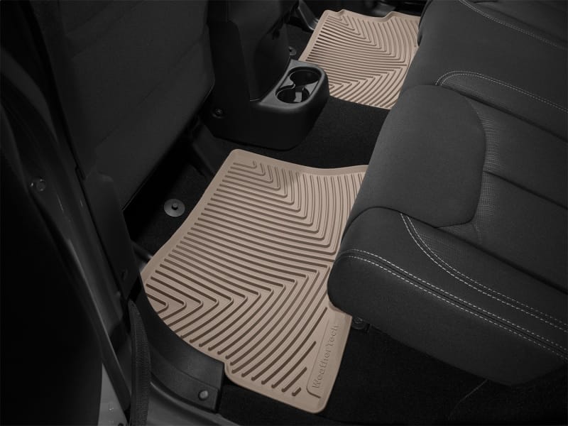 WT Rubber Mats - Rear - Tan thumbnail 2