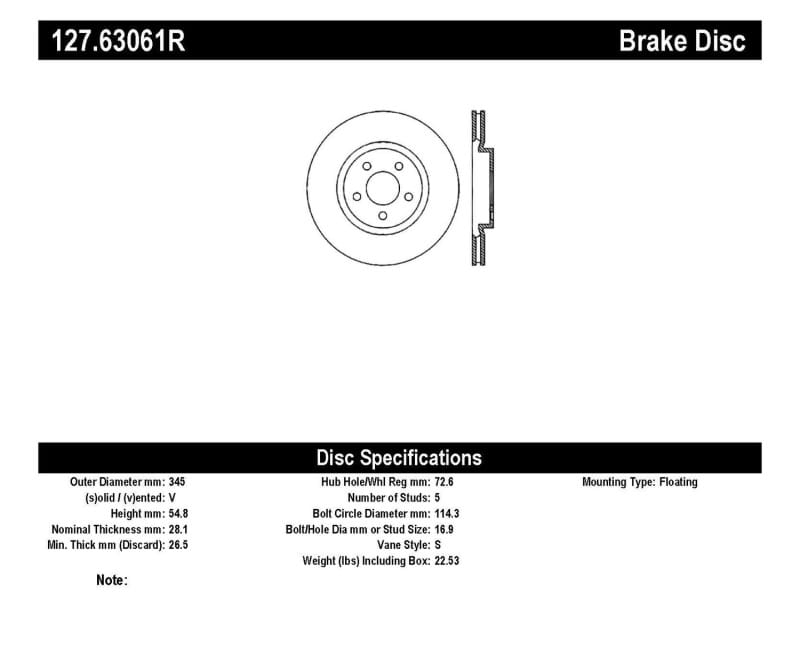 ST Slot & Drill Brake Rotors thumbnail 3