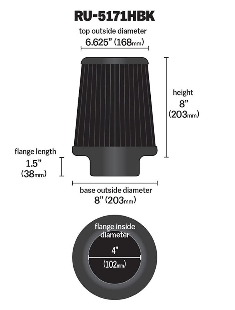 KN Universal Air Filter thumbnail 4
