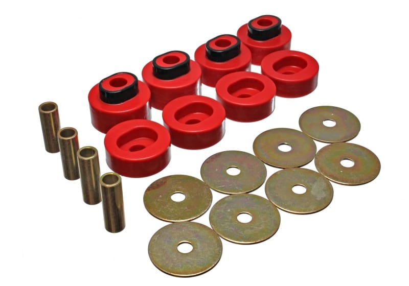 ES Body Mounts - Red