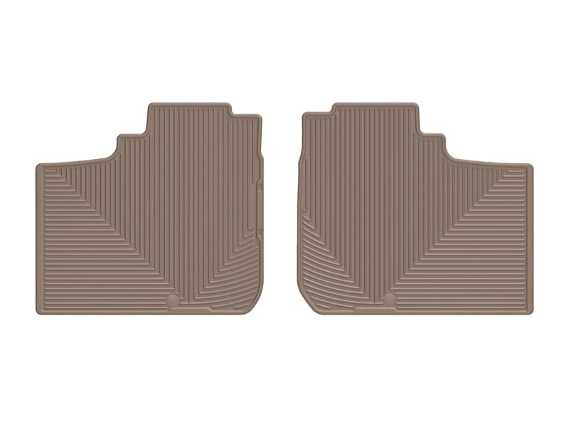 WT Rubber Mats - Rear - Tan