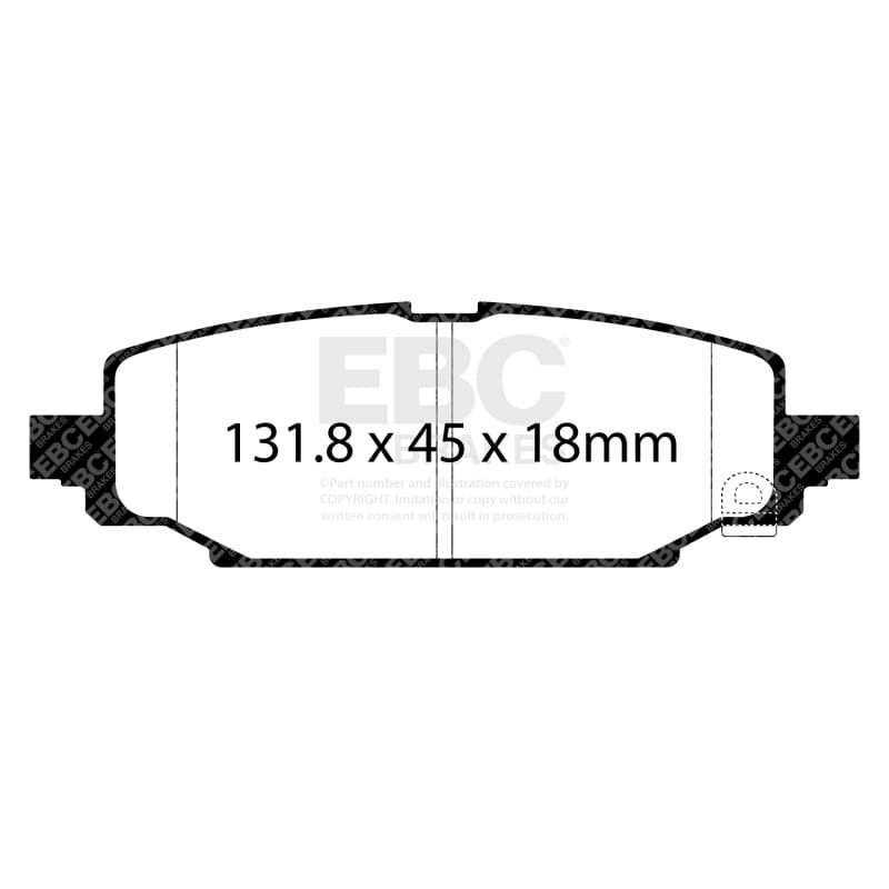 EBC Extra Duty Brake Pad Sets