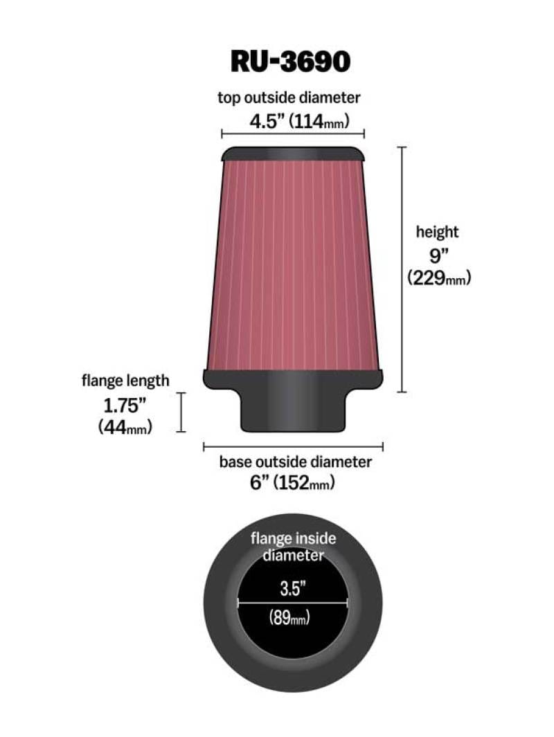 KN Universal Air Filter thumbnail 3