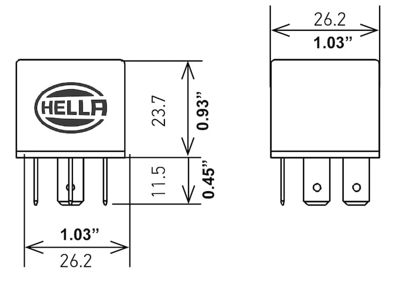 HELLA Relay Connector thumbnail 2