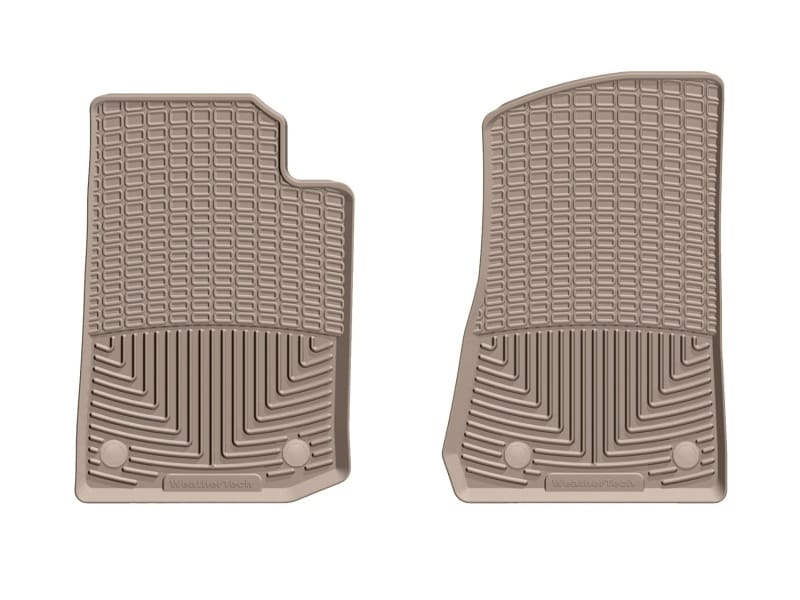 WT Rubber Mats - Front - Tan