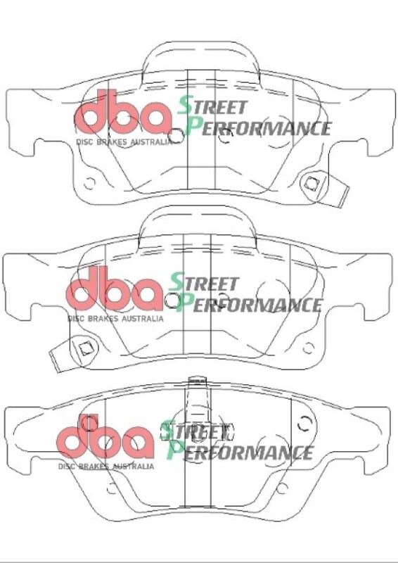 DBA SP500 Brake Pads thumbnail 2