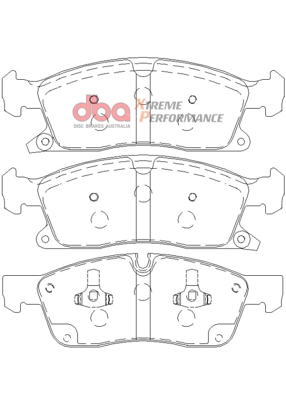 DBA XP650 Brake Pads thumbnail 2