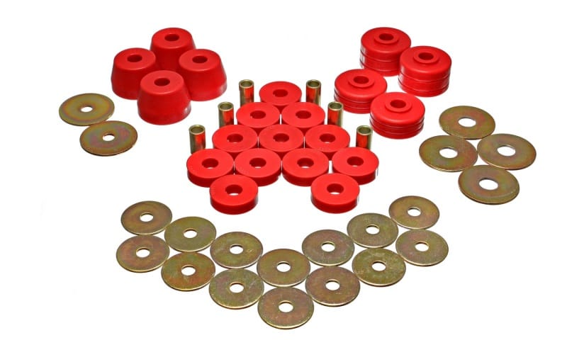 ES Body Mounts - Red
