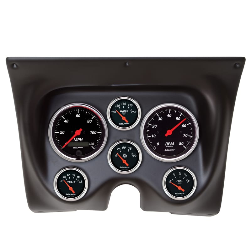 AM Designer Black Gauges