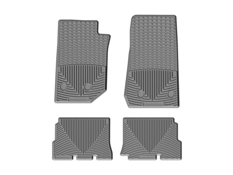 WT Rubber Mats - Front - Grey
