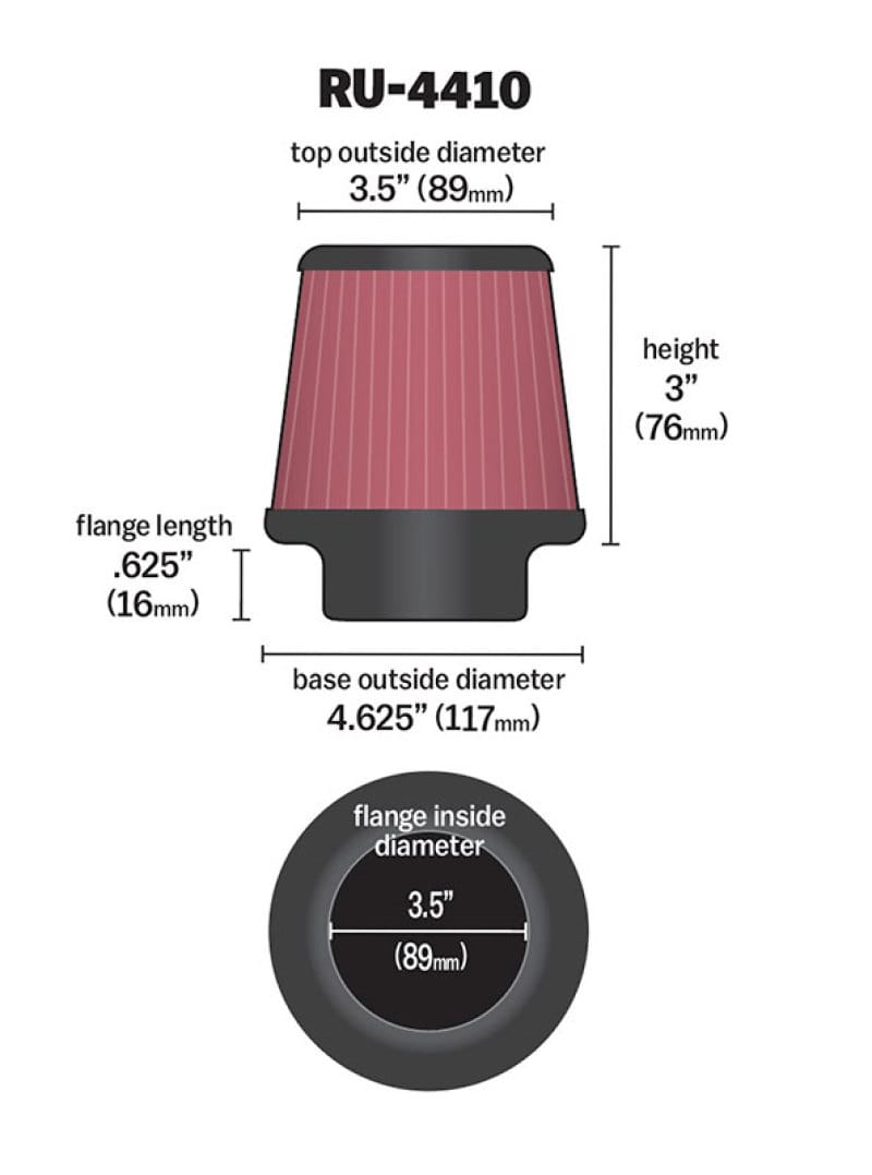 KN Universal Air Filter thumbnail 2