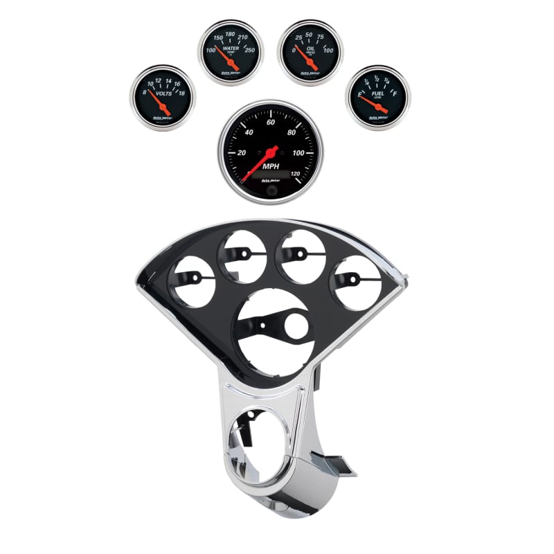 AM Designer Black Gauges
