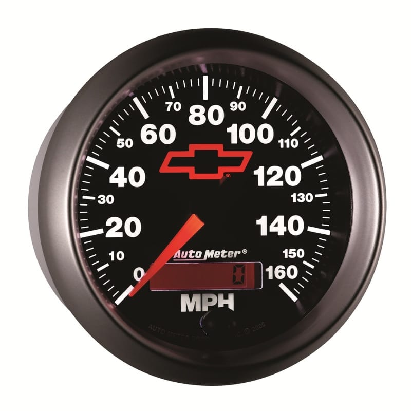 AM Chevy Black Gauges thumbnail 6
